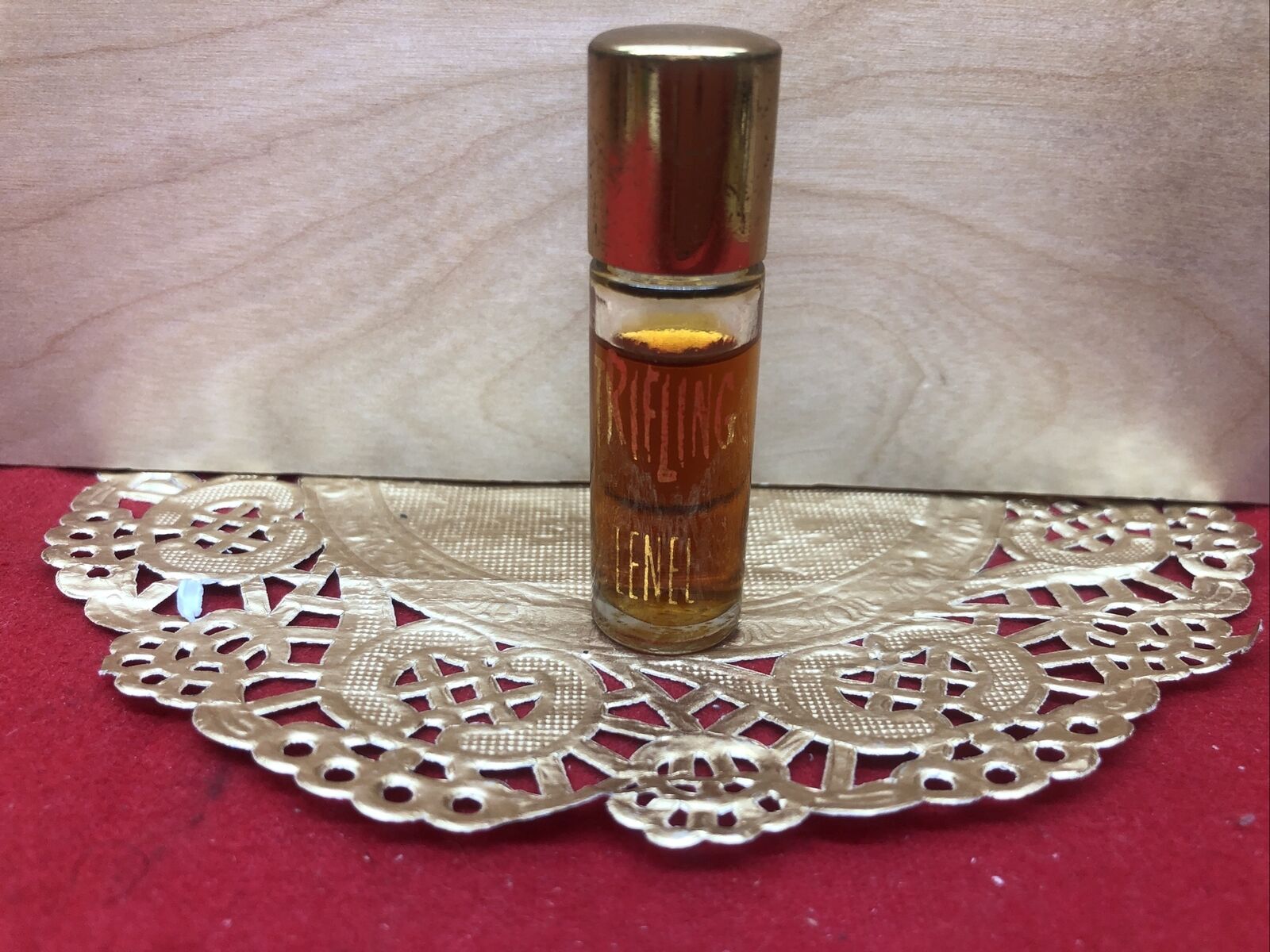 Vintage Lenel Trifling Perfume 1/8, 1 Dram, Miniature Mini Splash