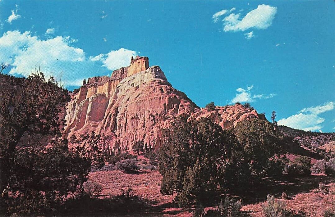 Postcard Echo Amphitheatre New Mexico NM