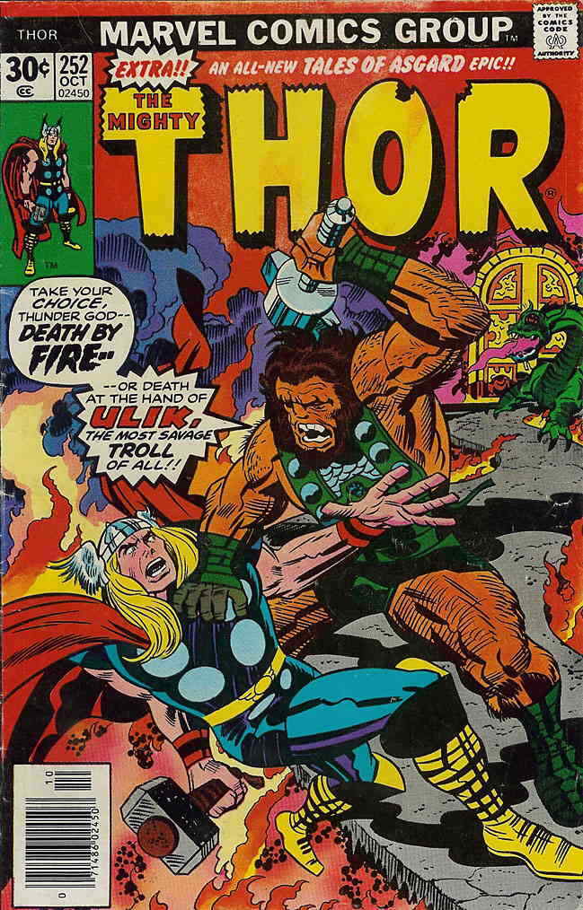 Thor #252 VG; Marvel | low grade - Ulik Jack Kirby October 1976 - we combine shi