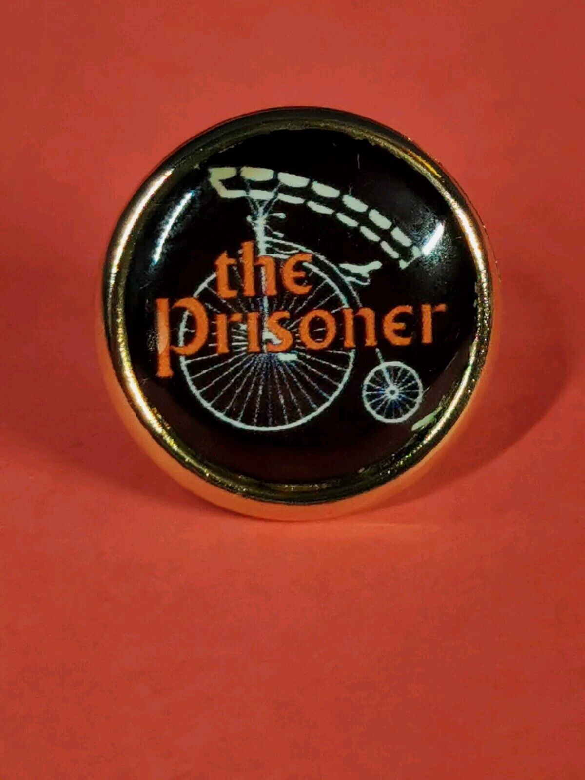 The Prisoner Vintage British Television Pinback Lapel Pin 3/4\