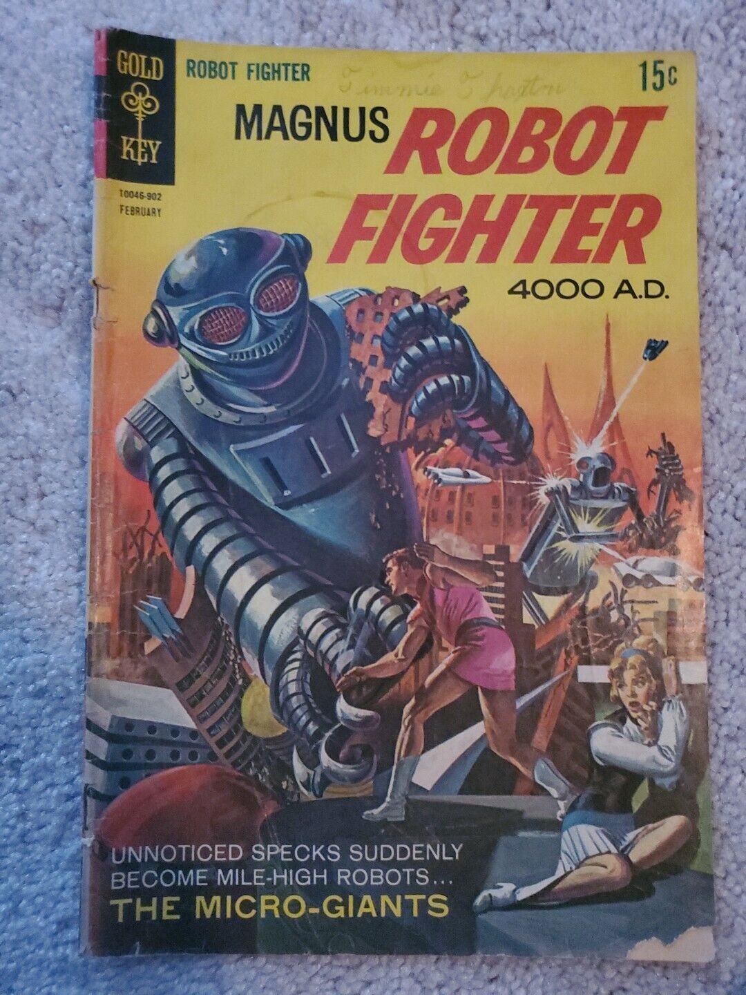 Magnus, Robot Fighter #25 Gold Key 1969