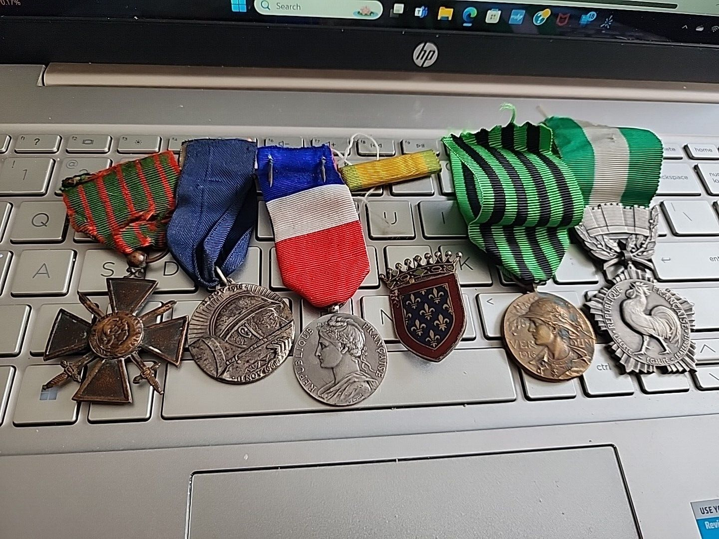 Mix of French Medals Ribbons Badges - DEALER SALE - SEE STORE HUGE SALE