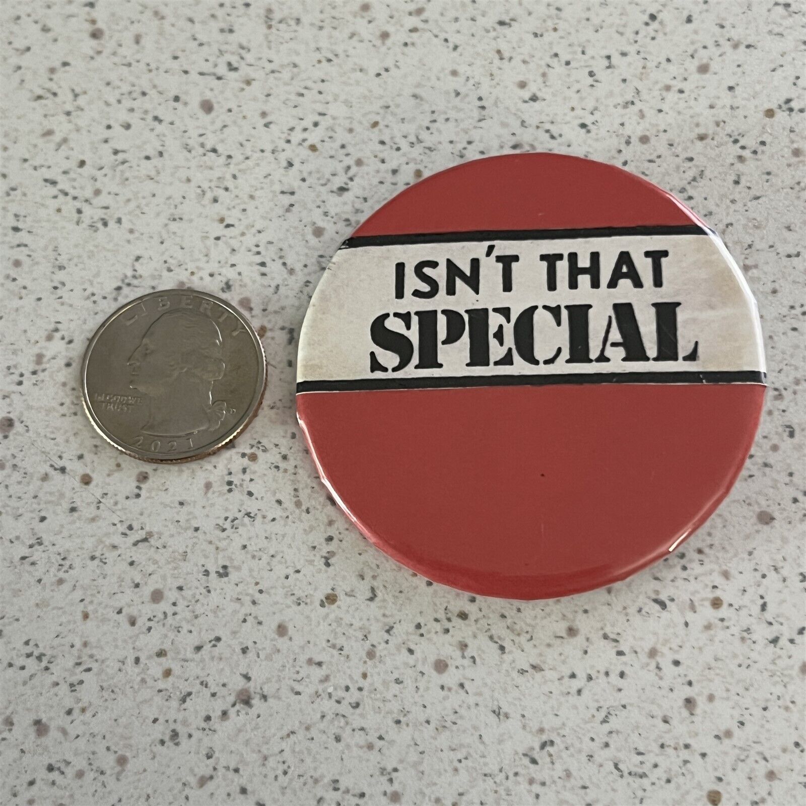 Isn\'t That Special Church Lady Funny Humor Pin Pinback Button #45793