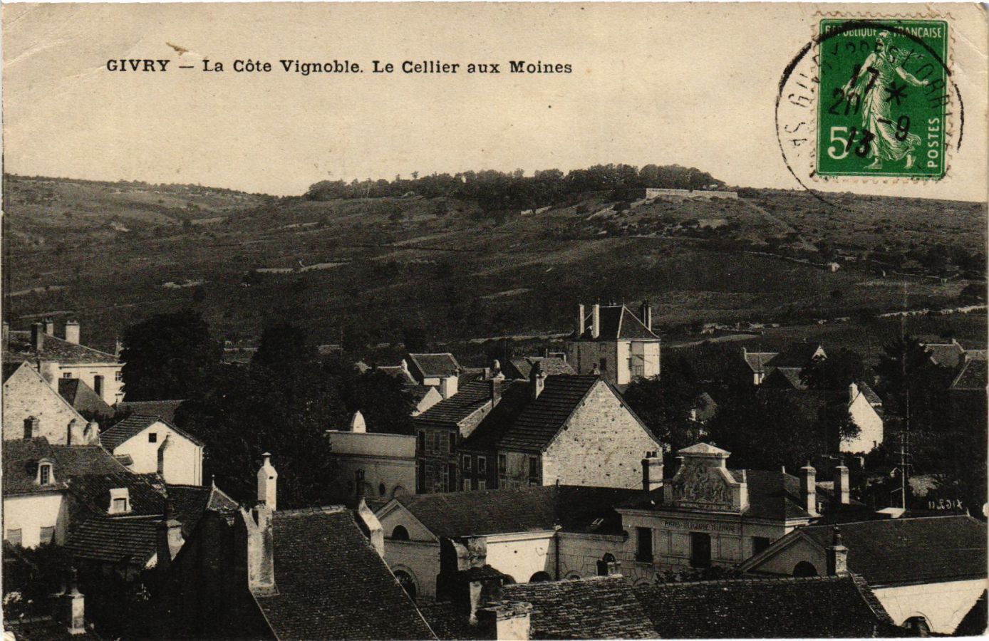 CPA GIVRY - La Cote Vignoble Le Cellier aux Moines (357849)