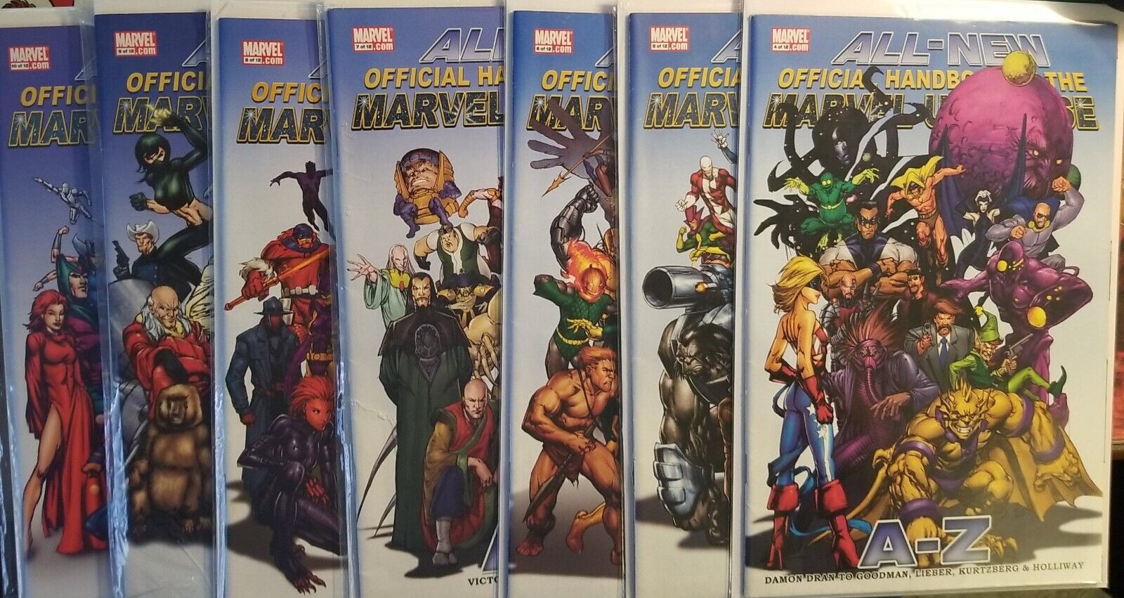All-New Official Handbook of the Marvel Universe A to Z #4-10 Marvel