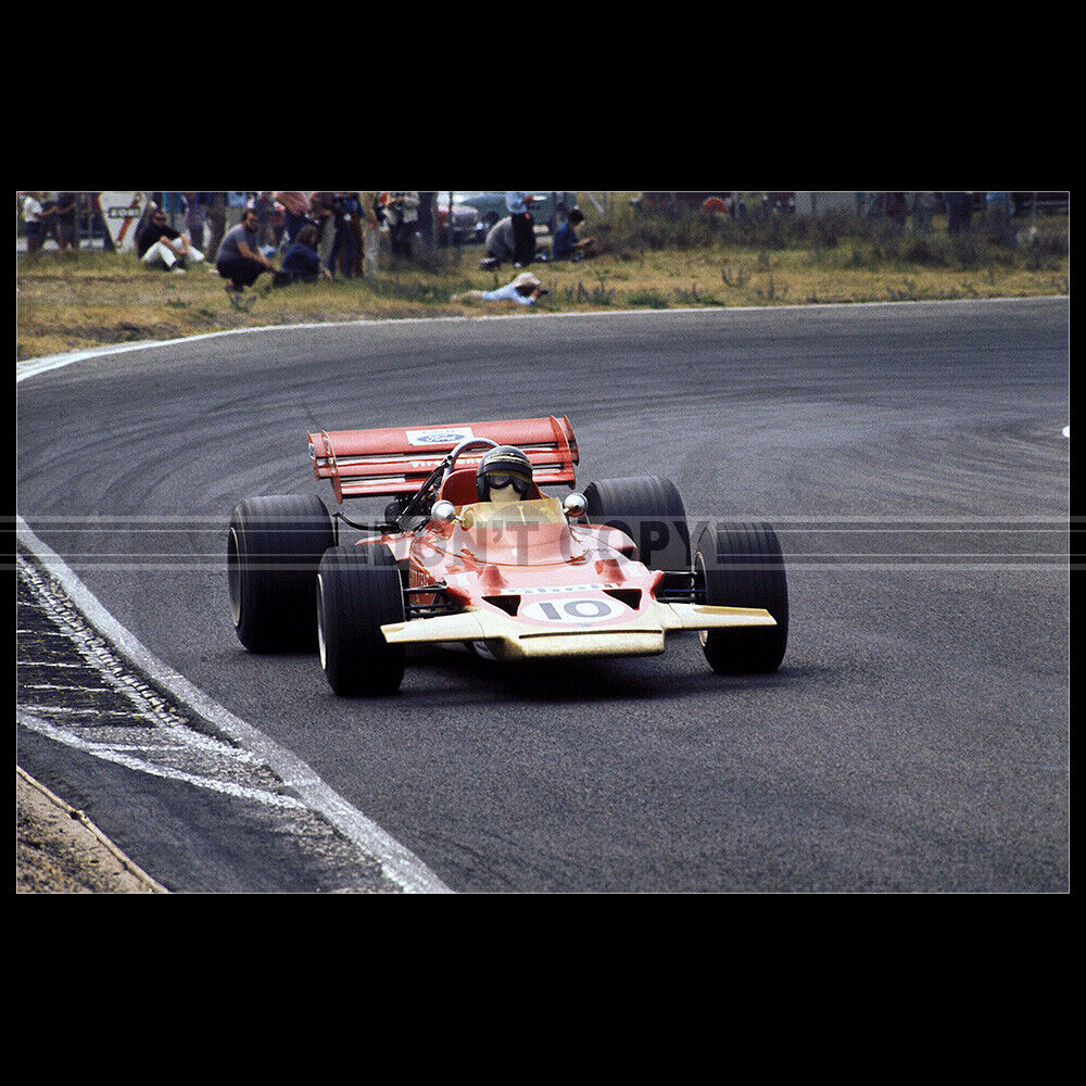 Photo A.009327 JOCHEN RINDT LOTUS GP F1 1970 GRAND PRIZE ZANDVOORT