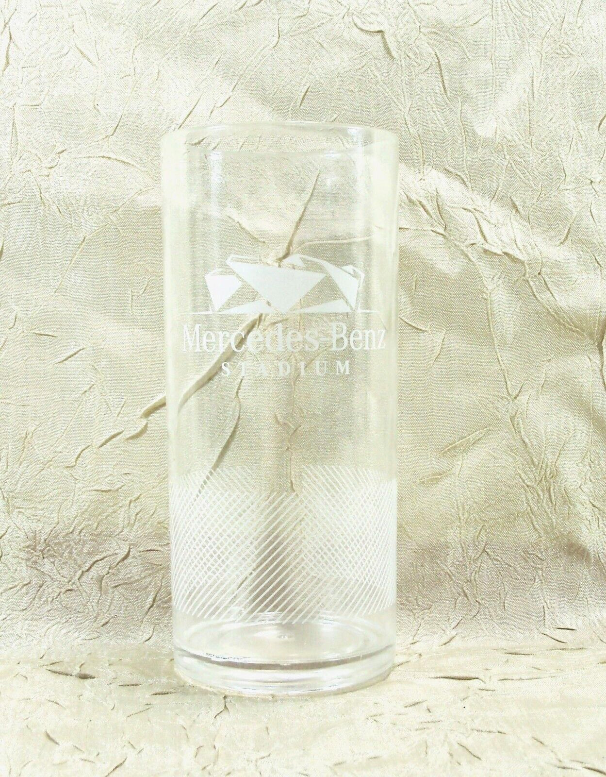Mercedes-Benz Stadium Plastic Cocktail Glass 10 fl. oz. Atlanta Georgia