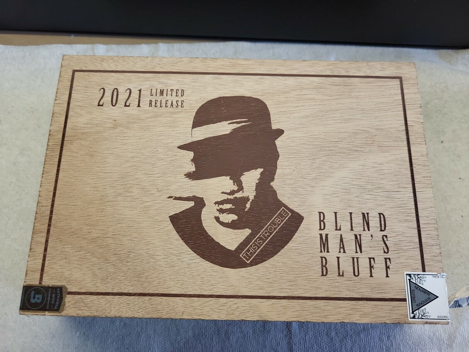Blind Man’s Bluff 201 Limited Release Wooden Cigar Box - 