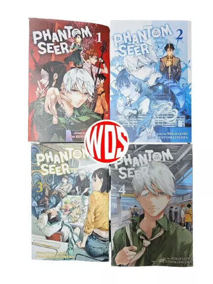 Kento Matsuura Phantom Seer Manga English Vol 1-4 Complete Set by Express Ship