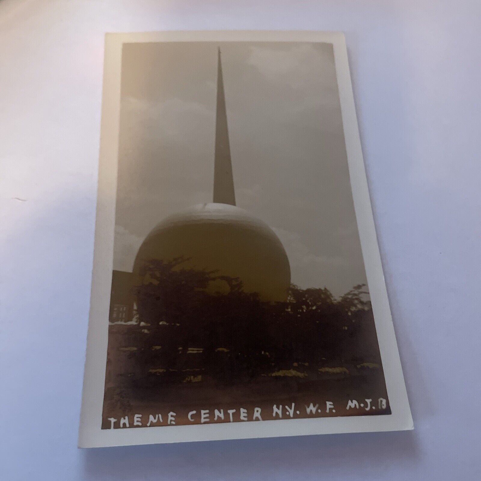 1940 Theme Center  New York World's Fair NYWF RPPC Photo Postcard