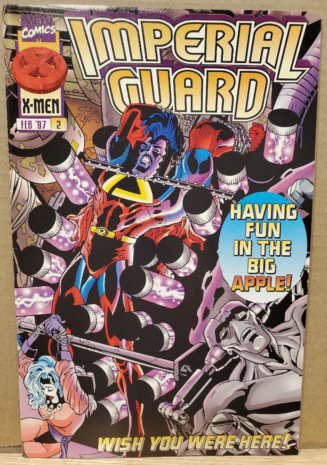 Imperial Guard 2 Chuck Wojtkiewic Brian Augustyn 1997 Marvel Comics
