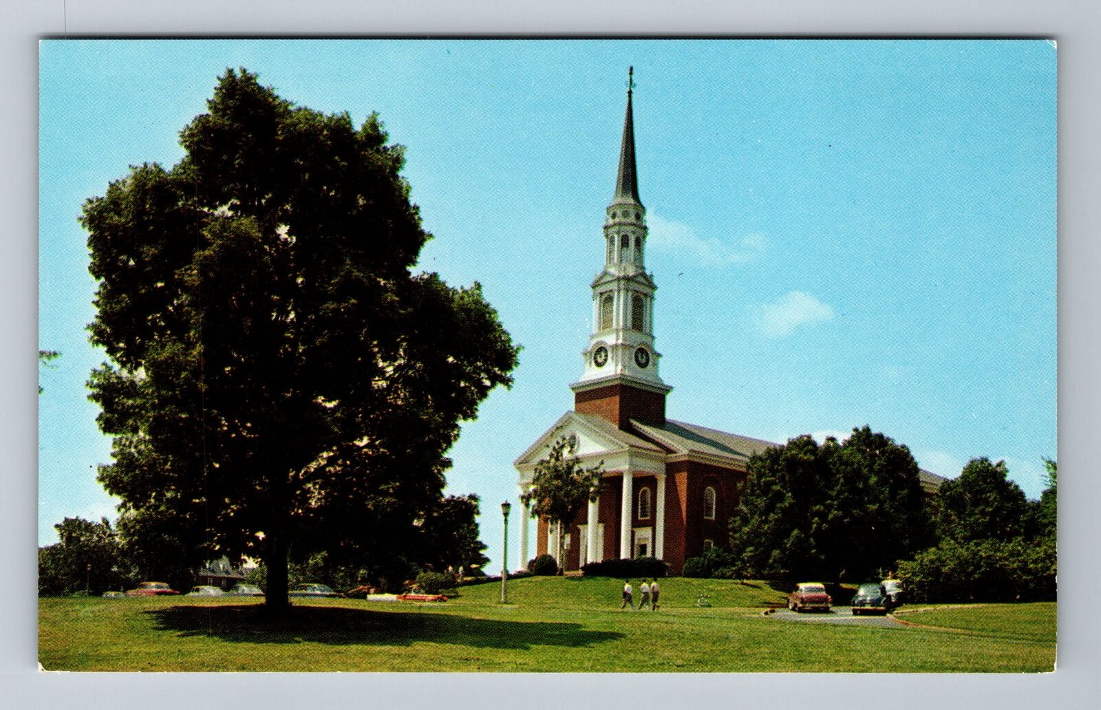College Park MD-Maryland, Memorial Chapel, University Of MD Vintage Postcard