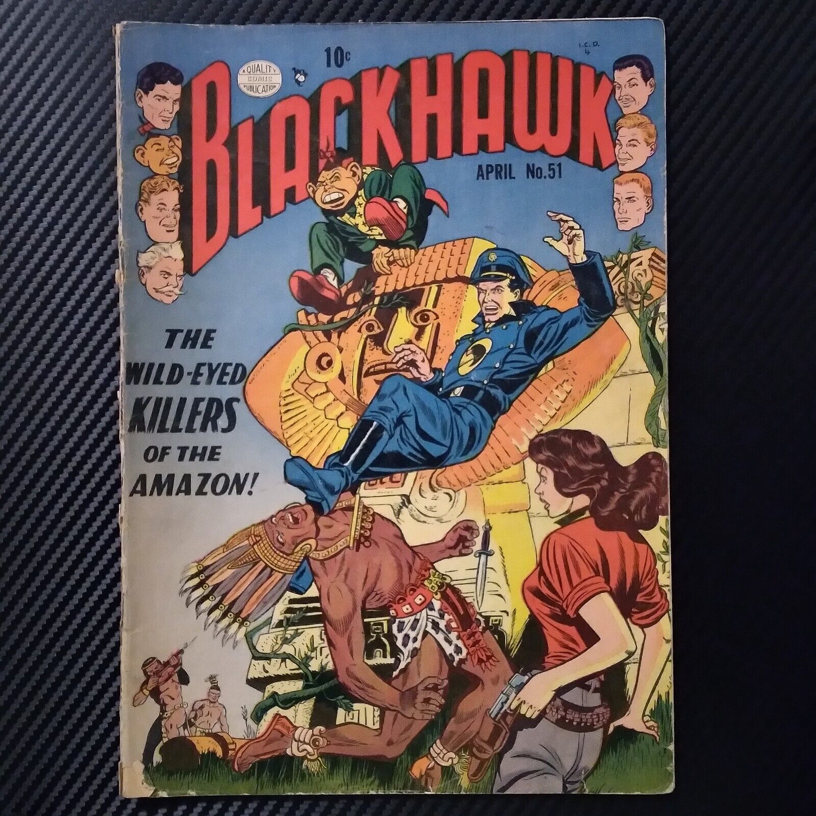 1952 Blackhawk Quality Comic Book #51 \