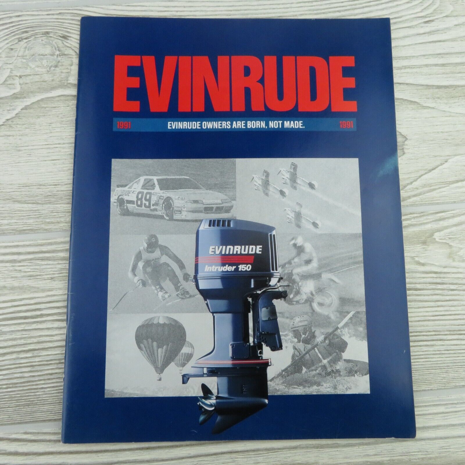 Evinrude - Outboards - 1991 - Brochure / Catalog - Dealership - Color - VTG