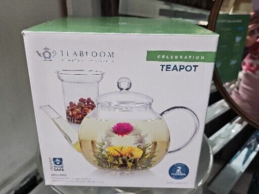 Tea Bloom Timeless Moments Celebration Flowering Teapot Set 