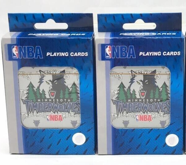 Minnesota Timberwolves 2007 NBA Playing Cards (Sealed) Kittrich