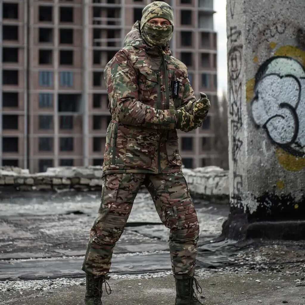Insulated military uniform Oblivion STELS tactical water-repellent suit multicam