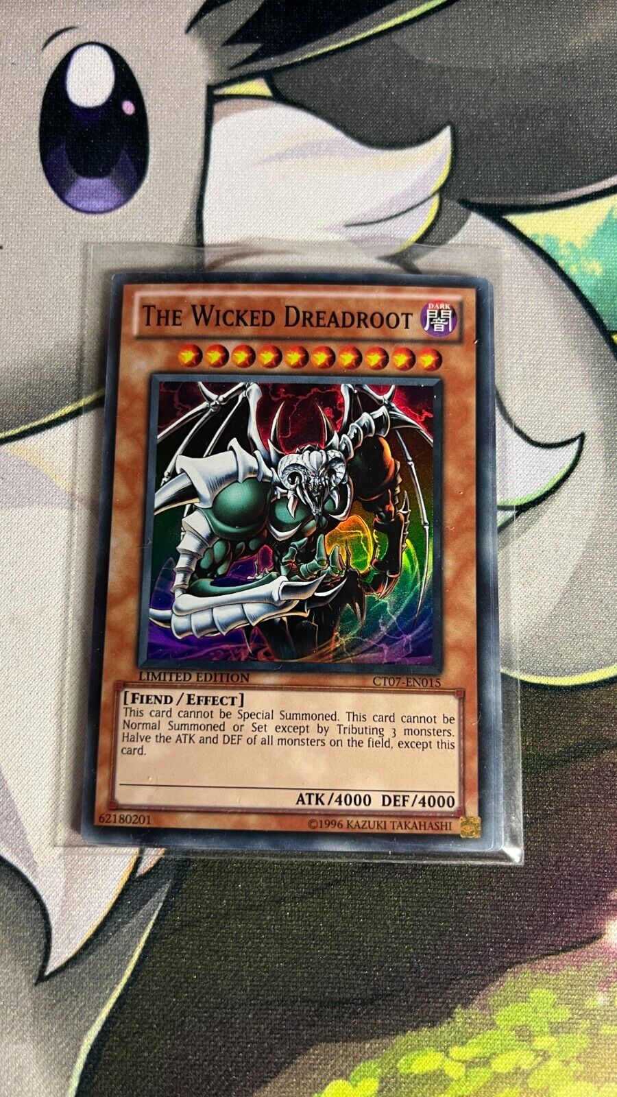 Yu-Gi-Oh - The Wicked Dreadroot -CT07-EN015- Super Rare Limited Edition NM
