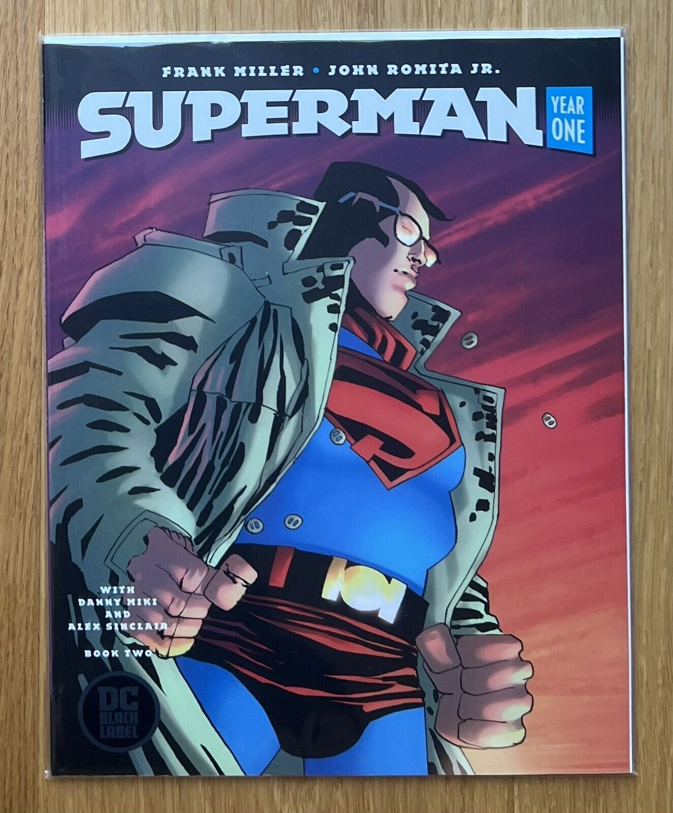 DC Comics Black Label SUPERMAN Year One #2 Frank Miller Variant Cover 2019