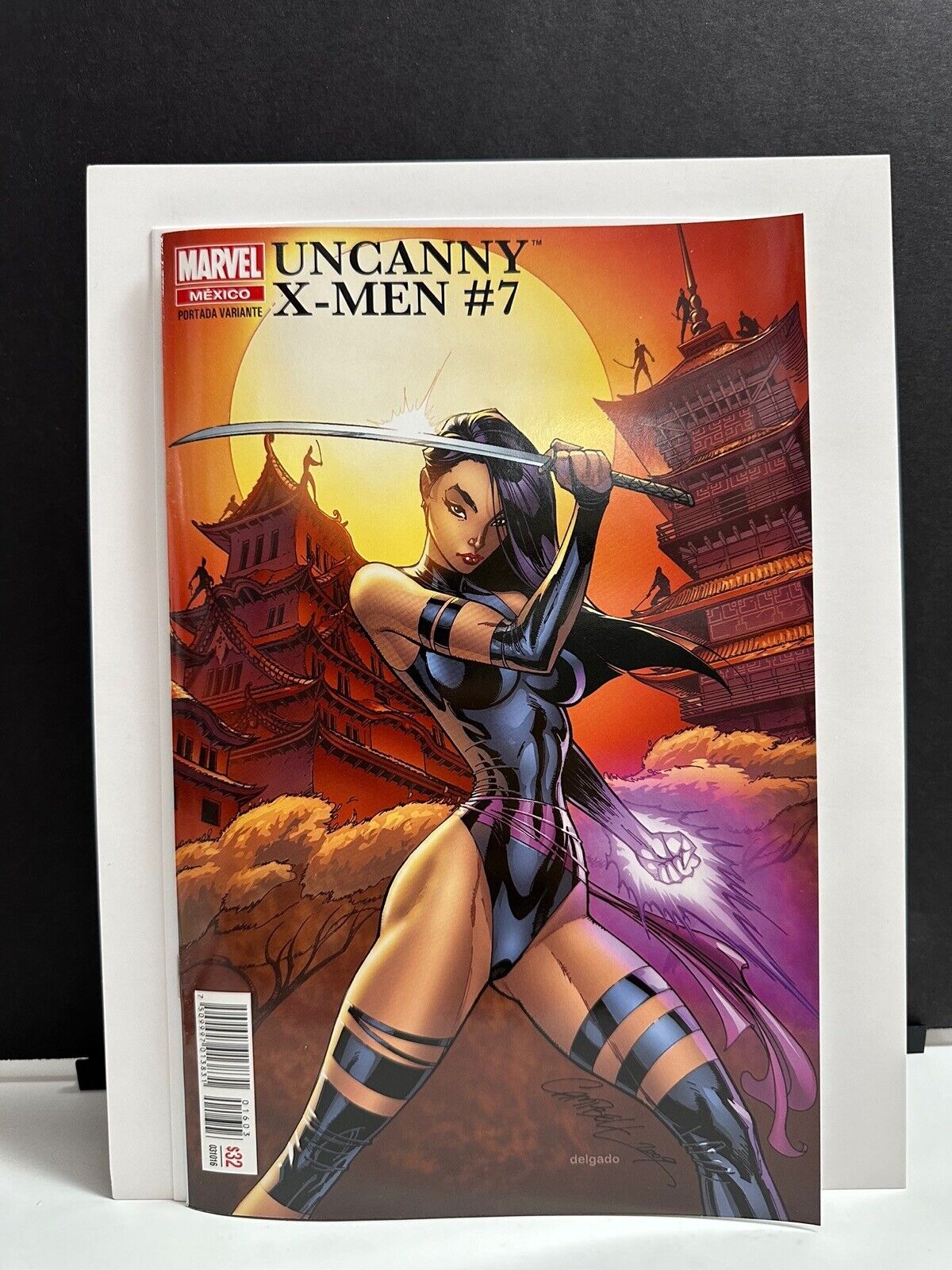 Uncanny X-Men #510 La Mole Variant Mexico (#7) J. Scott Campbell LE 1000 FN/VF