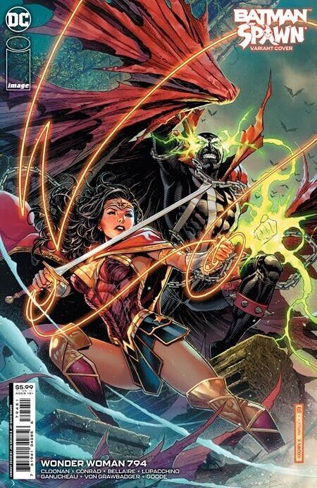 Wonder Woman #794 Cvr E Cheung Spawn Comics 2022 1st Print