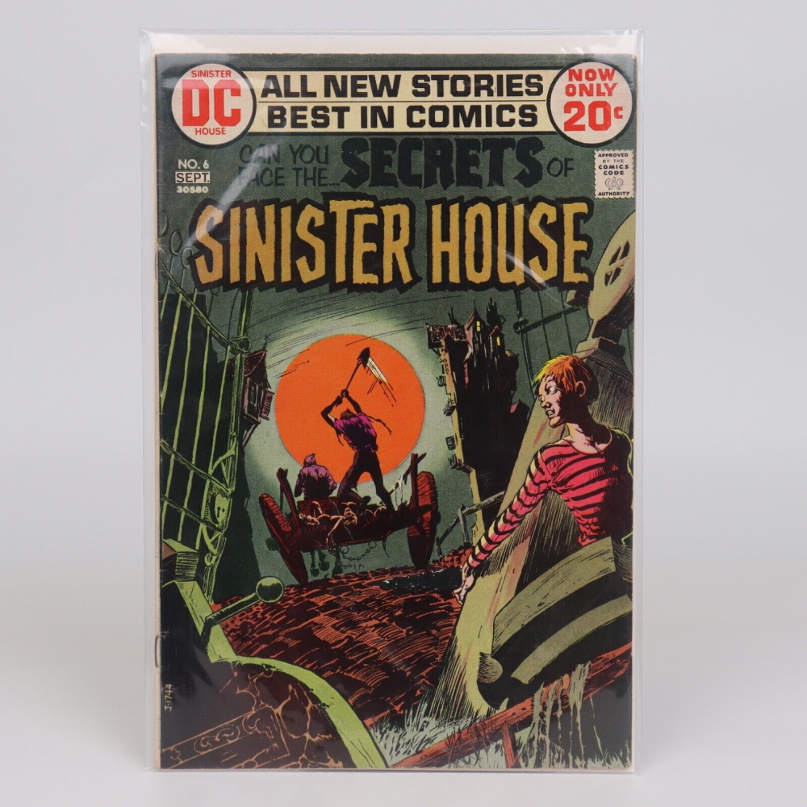 DC Comics Secrets of SINISTER HOUSE #6 1972 Kaluta Cover