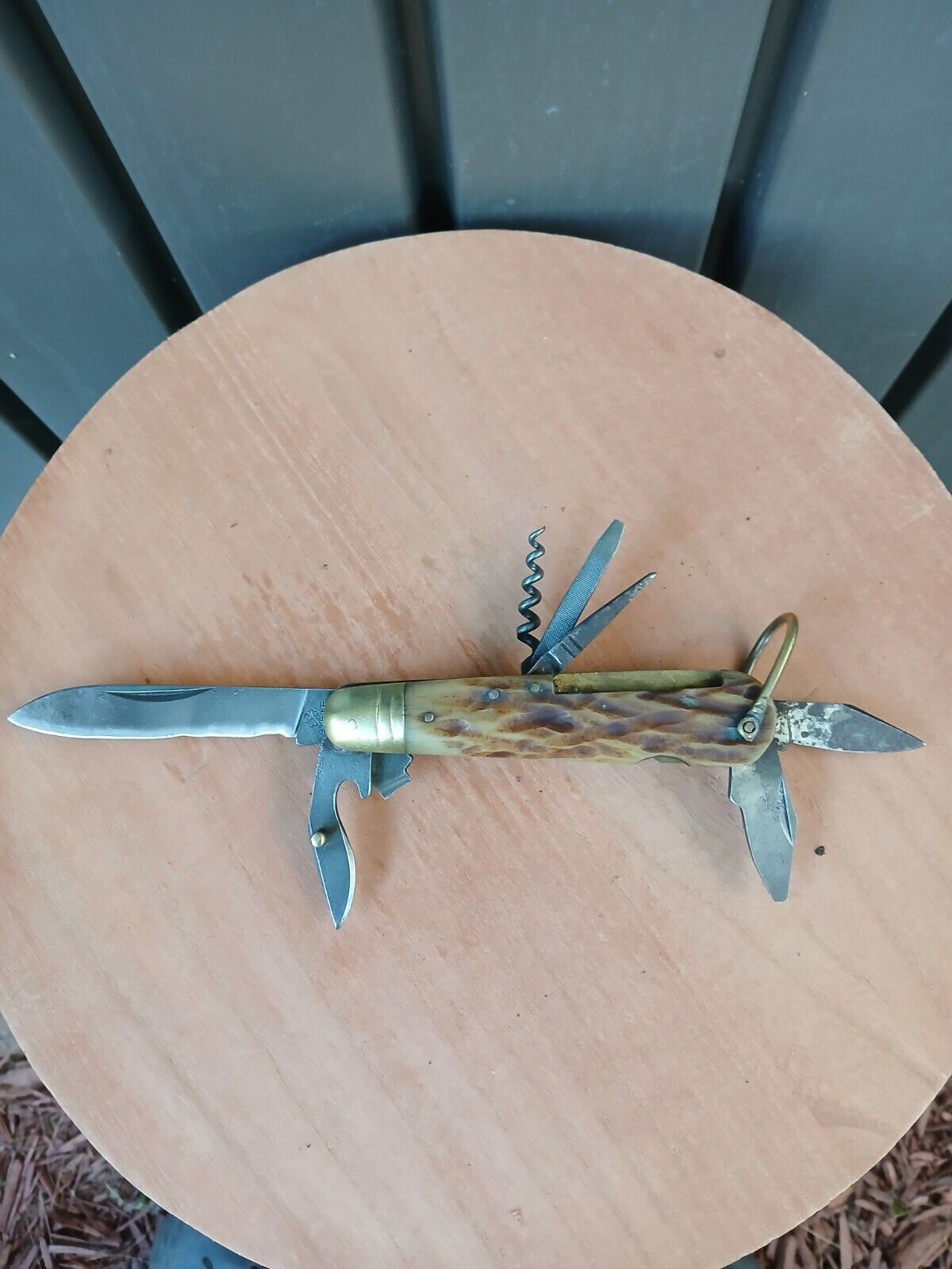 Vintage Ameike Large Sportsman Hunting Knife