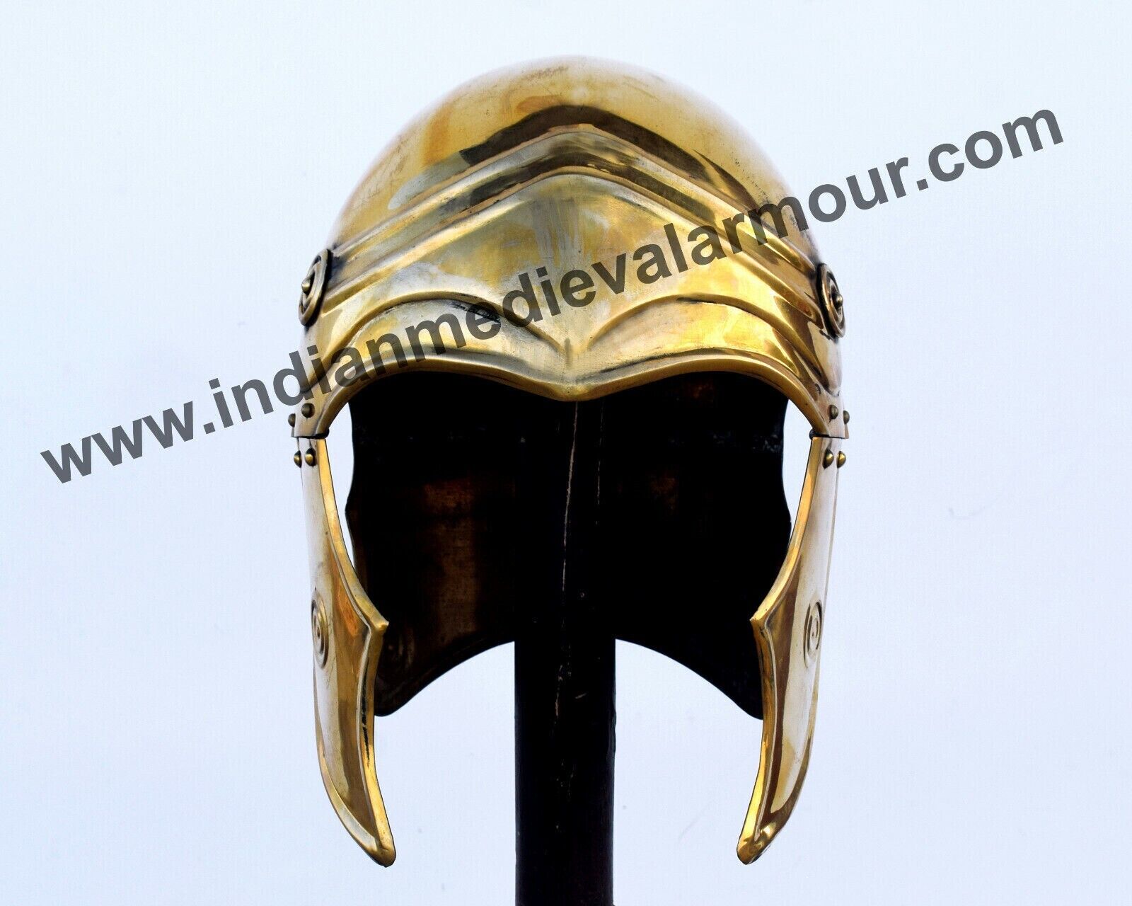 Ancient Greek Chalcidian Armor Chalcidian Helm Brass Antique Samnite helmet