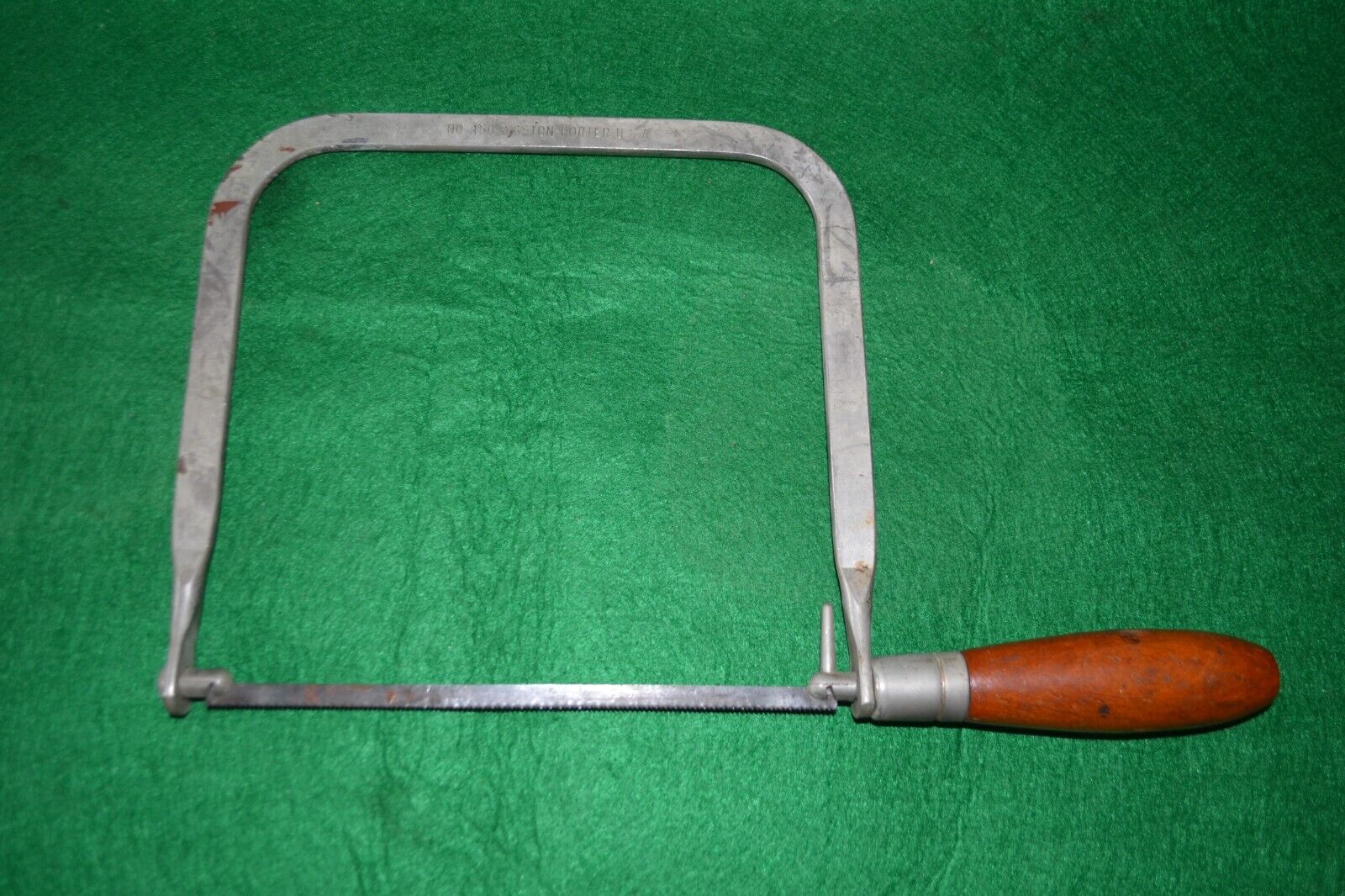 Vintage # 15B DISSTON PORTER COPING SAW Made In USA