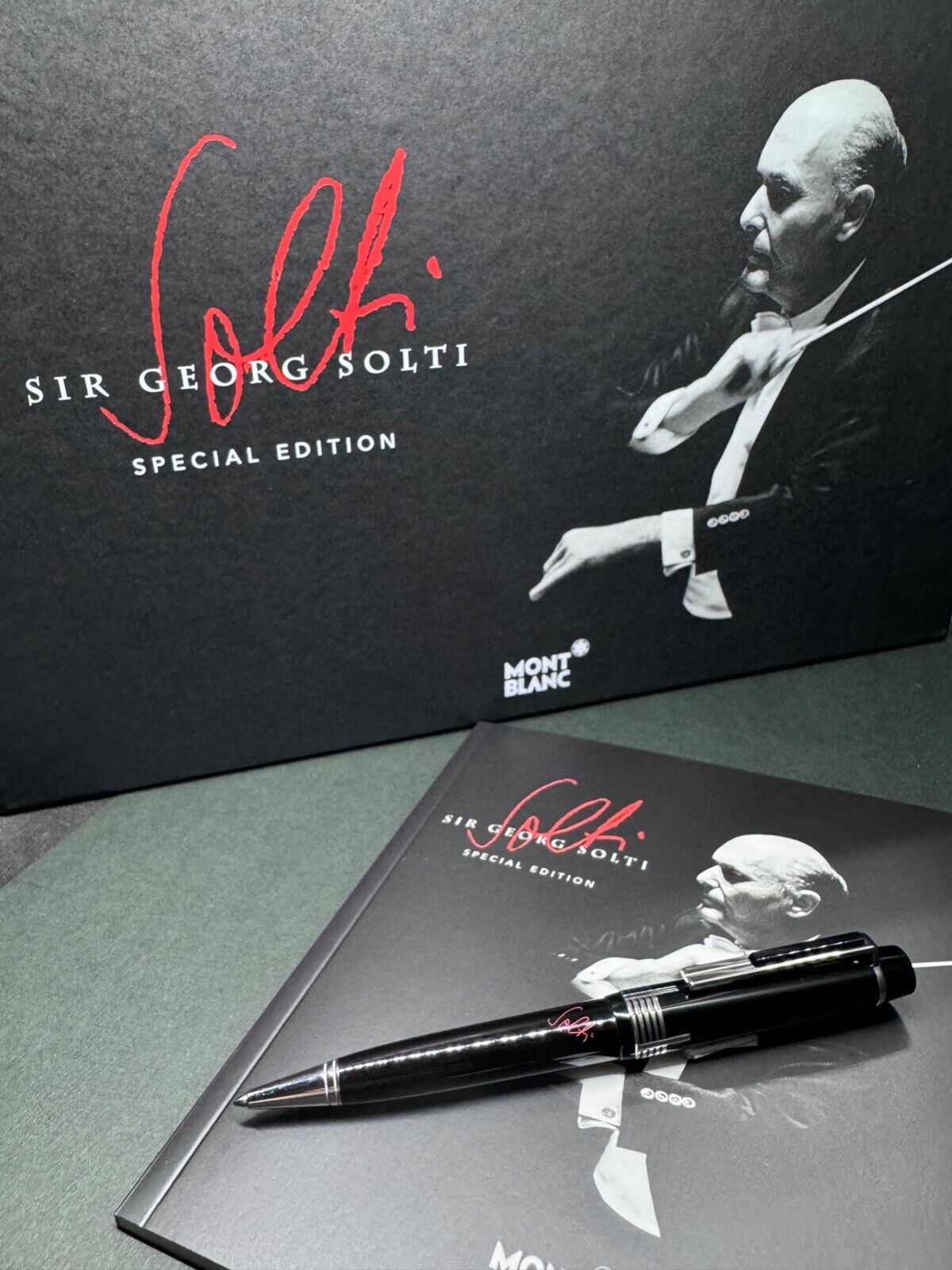 MONTBLANC Sir Georg Solti Donation Special Edition 2005 Twist Ballpoint Pen