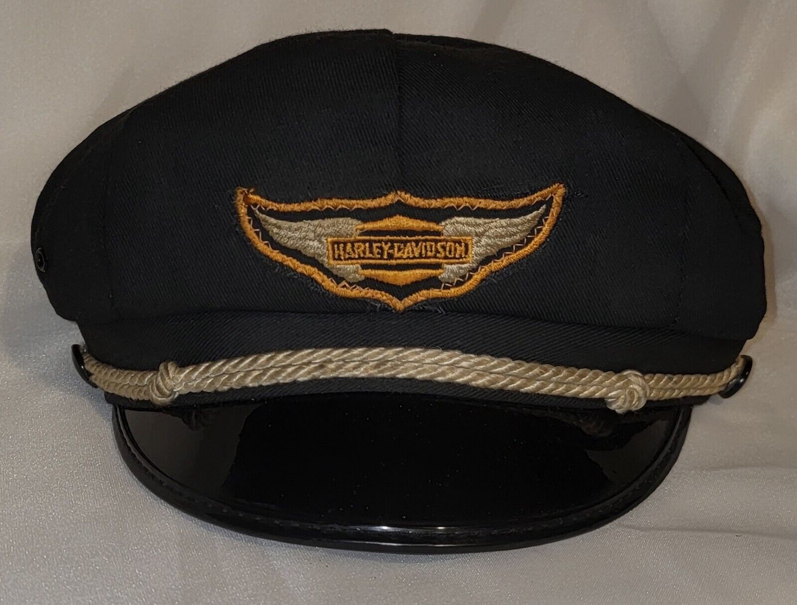 VTG 1940's/50's Rare Original Harley Davidson Captain's Hat 