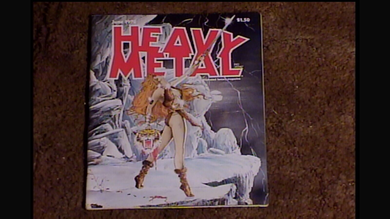 HEAVY METAL JUNE 1978 MAGAZINE VF/NM