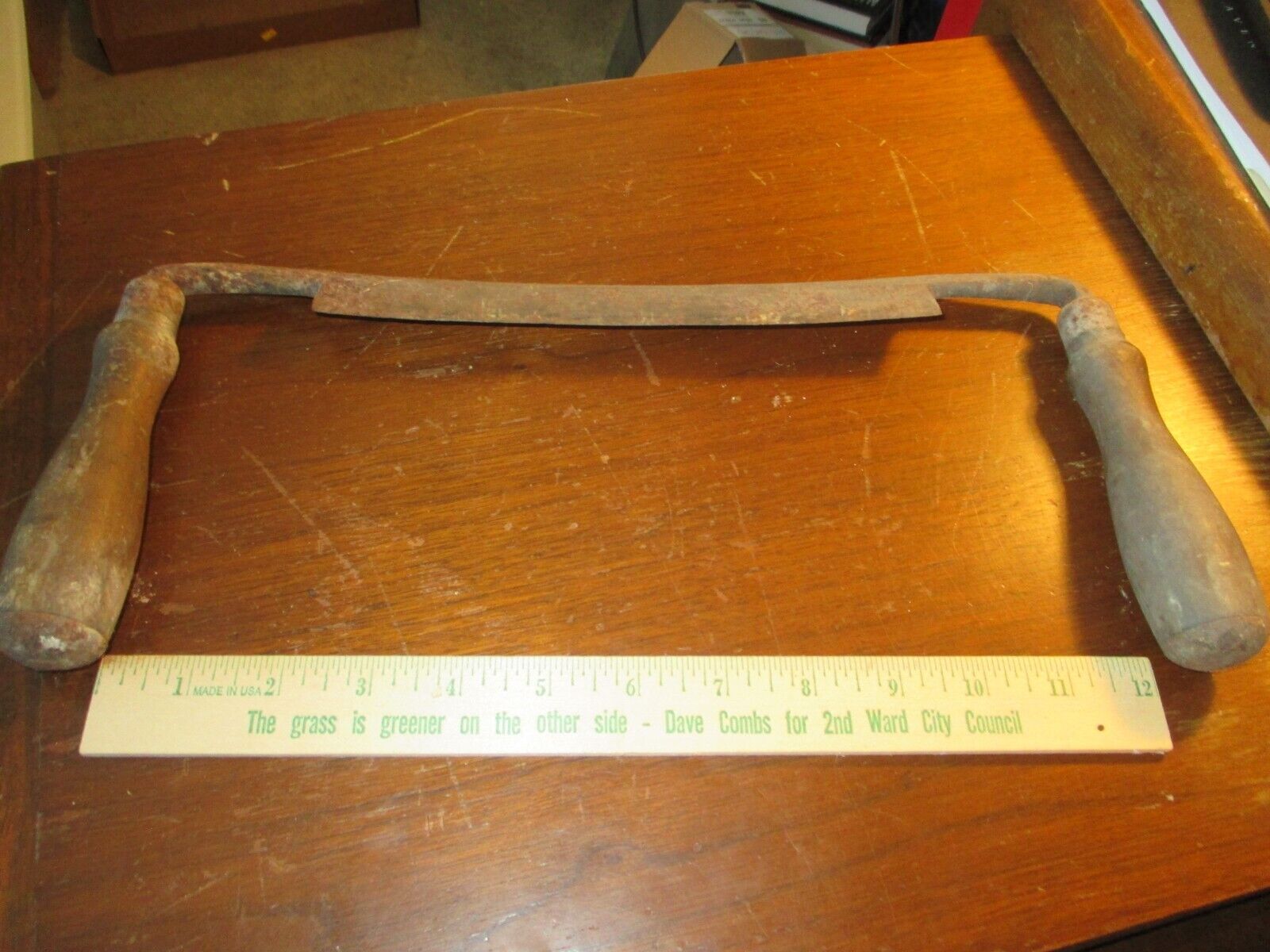 antique wood draw knife woodworking carpentry