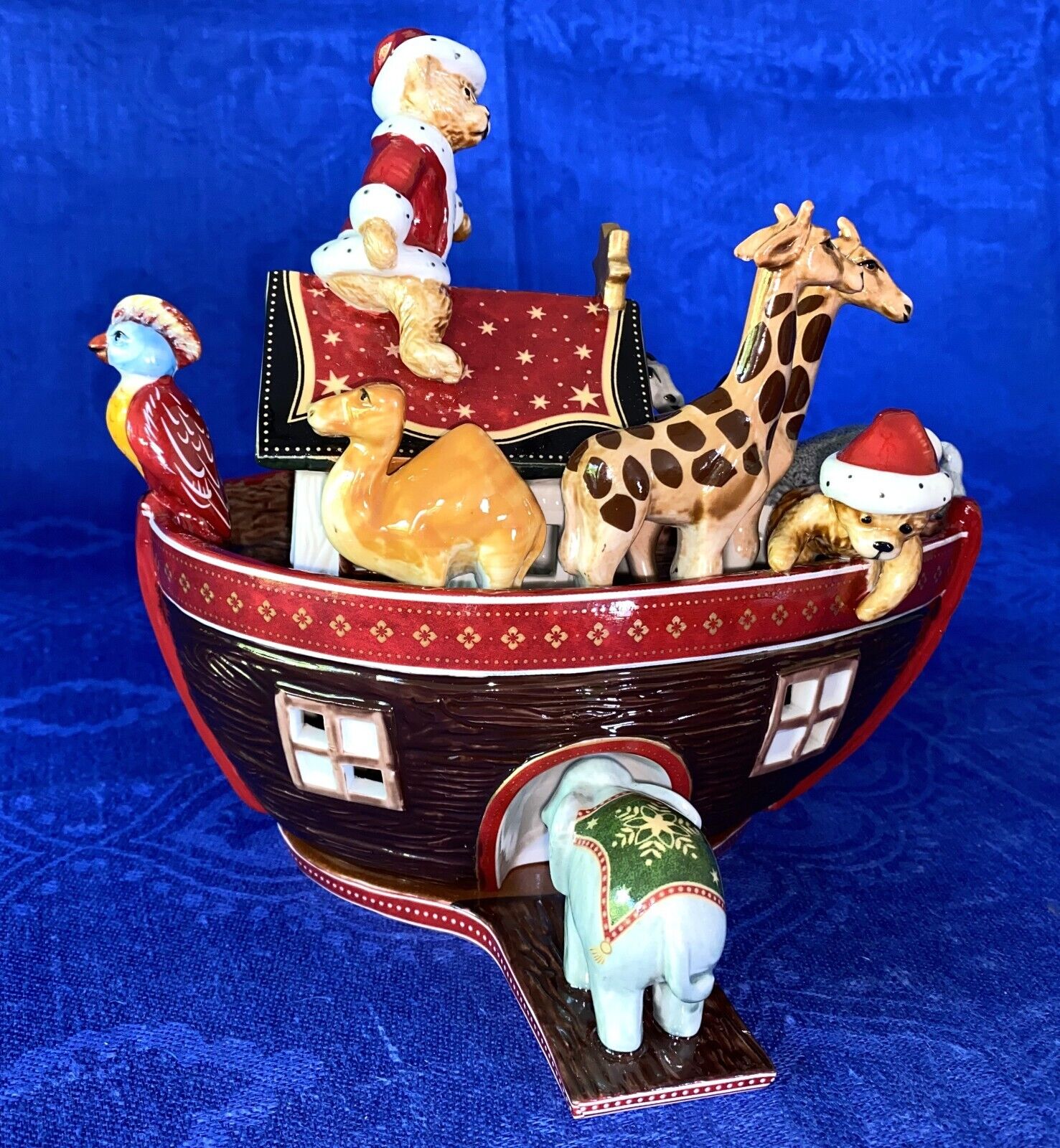 Villeroy & Boch Nostalgic Christmas Dreams Noah's Ark, Candle Holder, 7.5