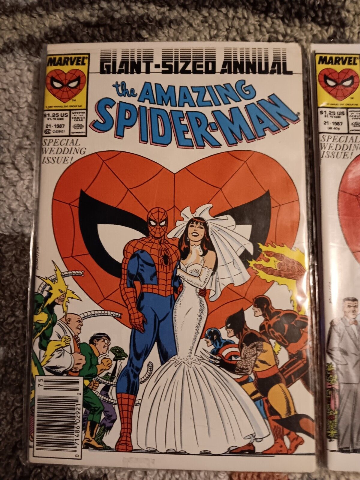 the amazing spiderman wedding issues 