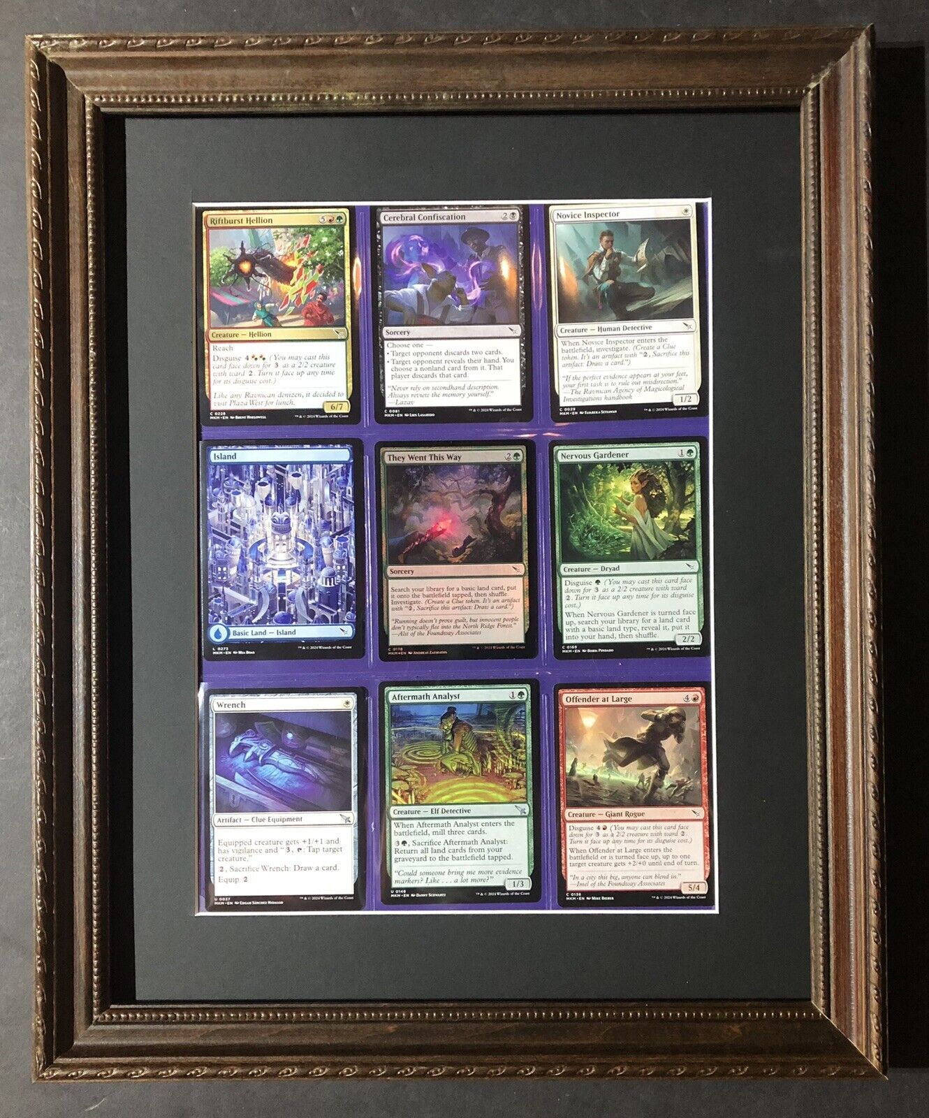 MTG Magic The Gathering Frameable Trading Card Game Decor Wall Art Collage Gift