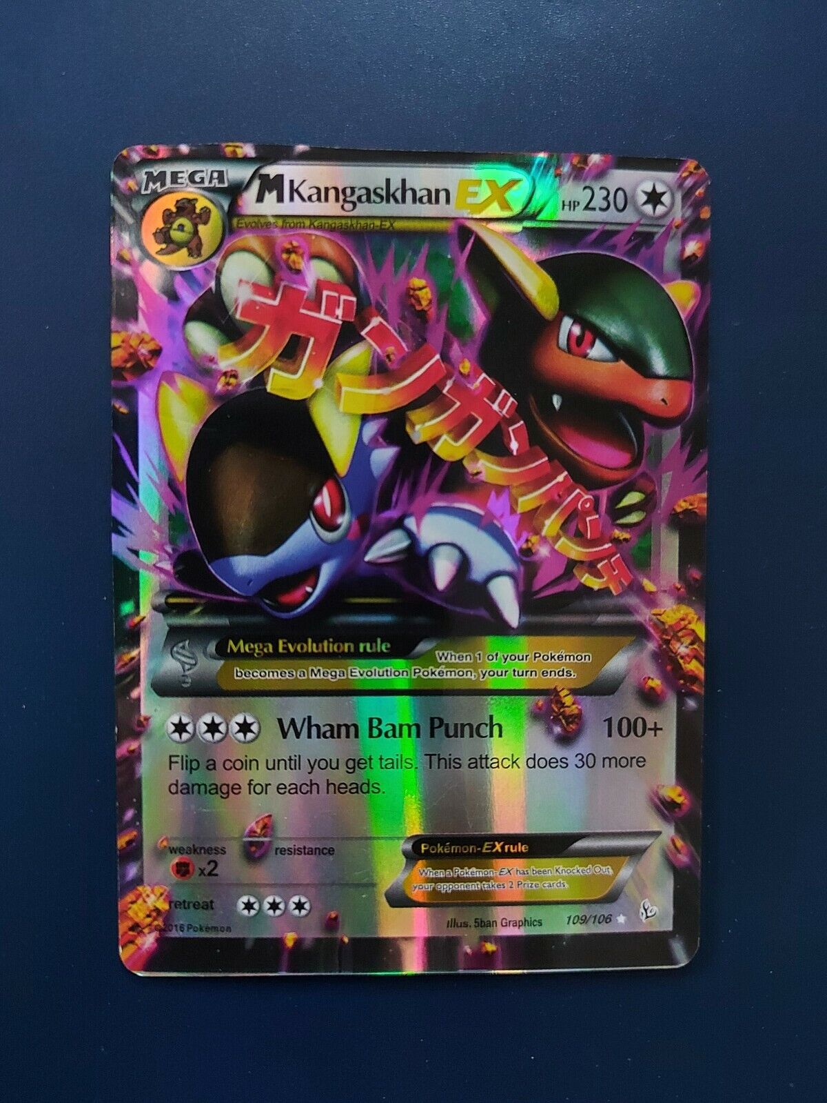 Mega Kangaskhan EX Pokemon Cards