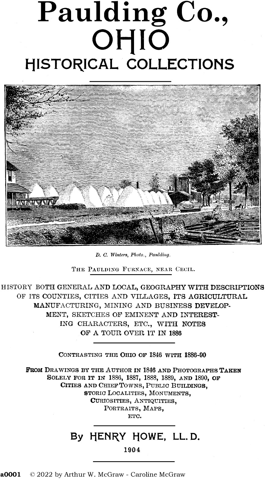 Paulding Co., Ohio Historical Collections 1904 by Henry Howe - pdf