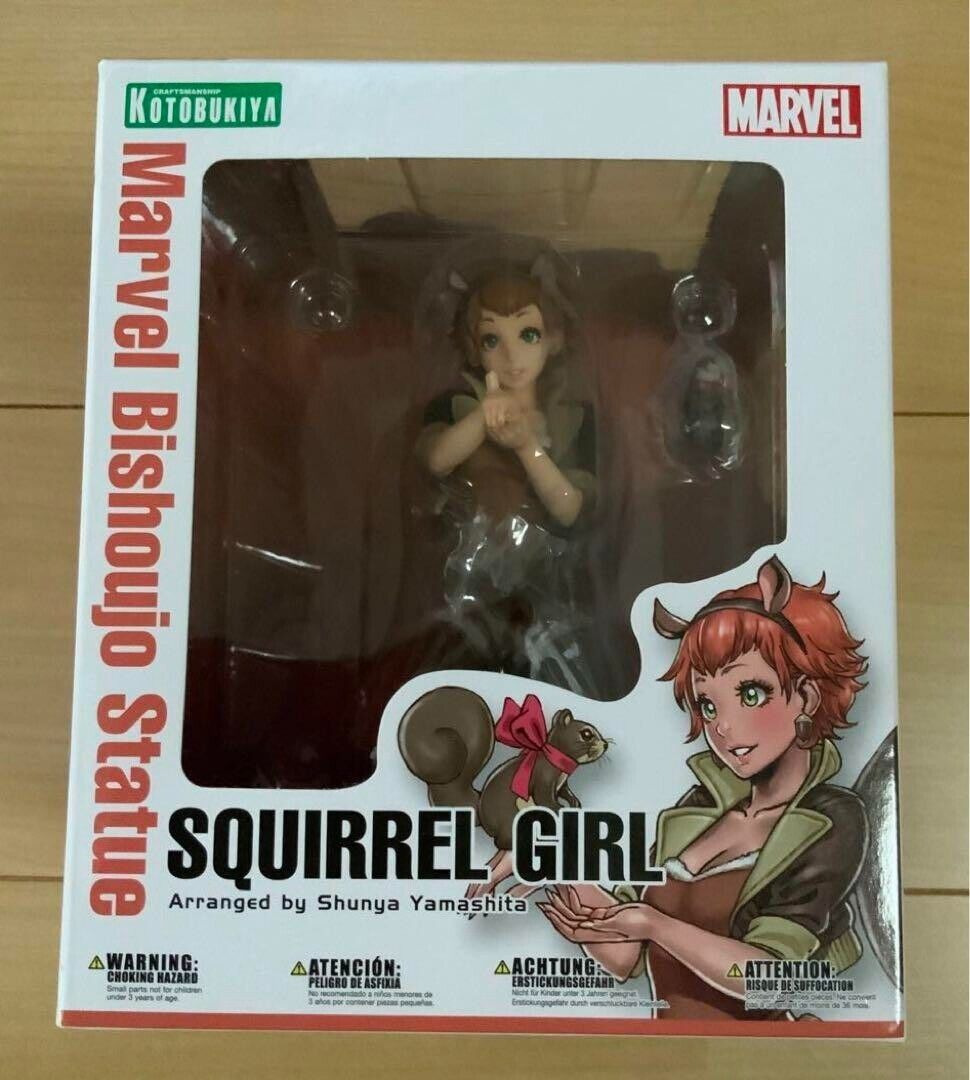 NEAR MINT Squirrel Girl MARVEL Marvel Bishoujo Statue 1/7 Unused KOTOBUKIYA