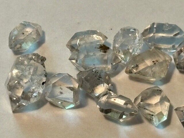 #601 5 gram  Natural Quartz Crystal pieces from Fonda, NY (aka Herkimer Diamond)