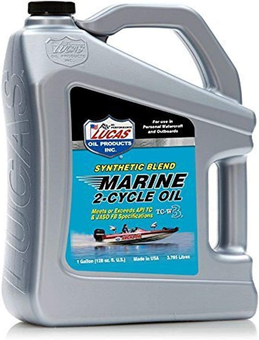 Synthetic Blend Marine 2-Cycle Oil, 1 Gallon (Pack of 1)