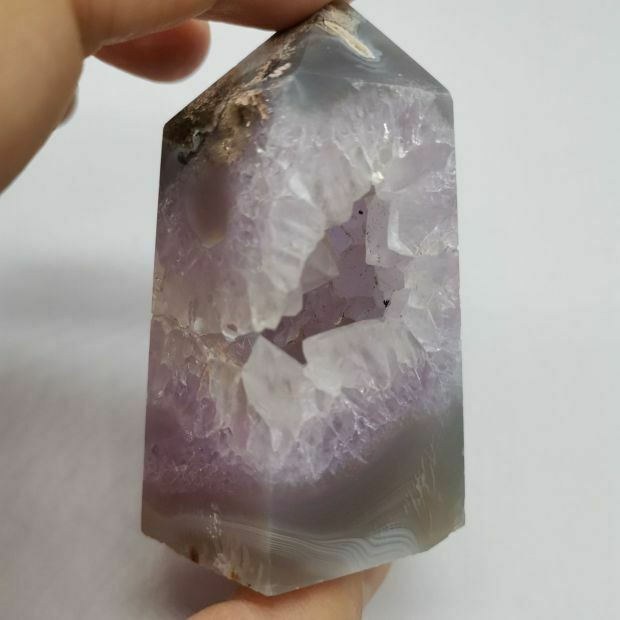 100-300g Natural Amethyst Crystal Cluster Quartz Specimen Ornament Agate Coloumn