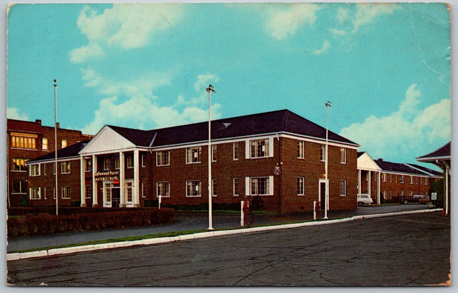 Cleveland Ohio 1973 Postcard Lakewood Manor Motorist Hotel Motel