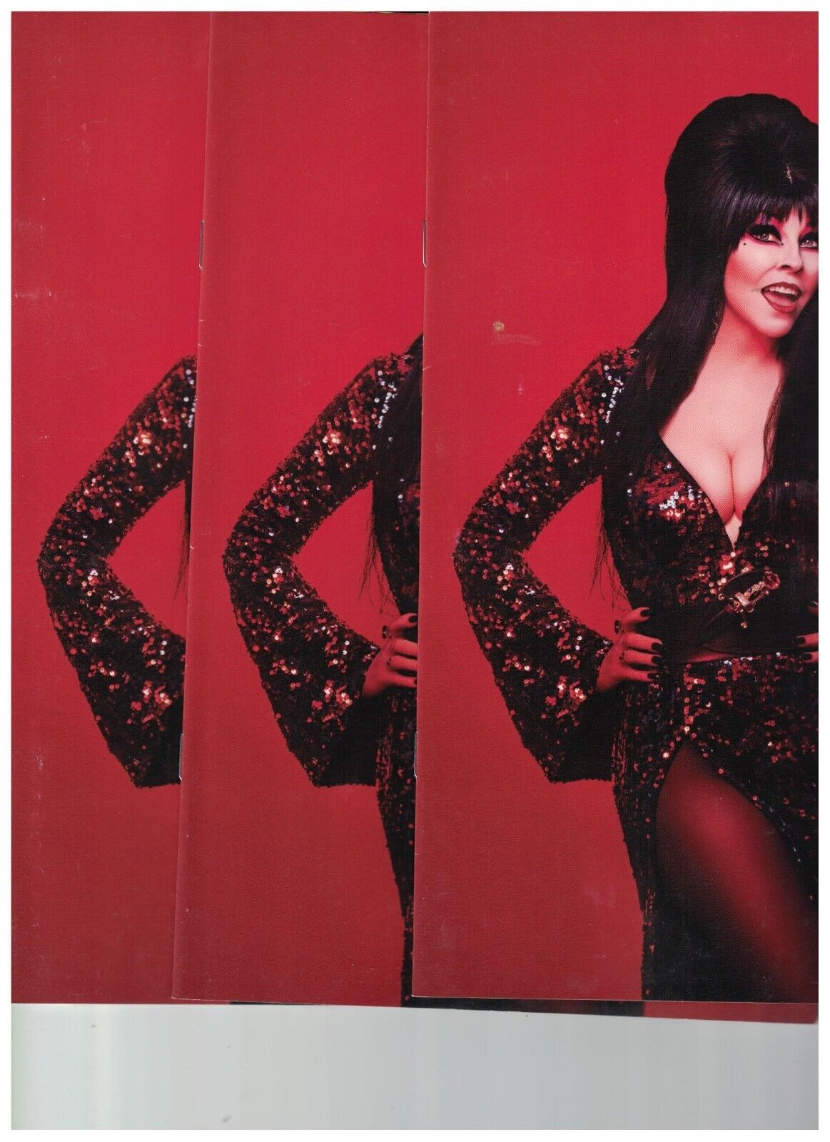ELVIRA MEETS VINCENT PRICE #2I VIRGIN PHOTO VARIANT BY DYNAMITE 2021  SCUFFED
