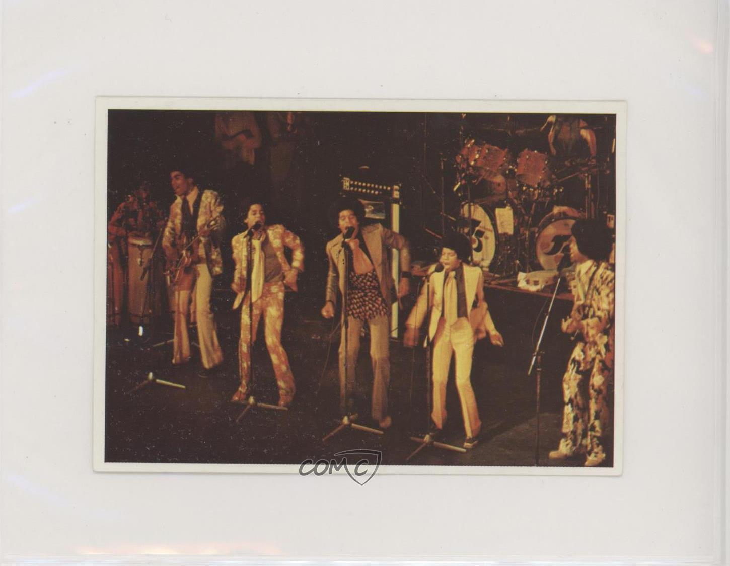 1975 Panini Dzuboks Pop Parada Stickers The Jackson 5 #35 0ad