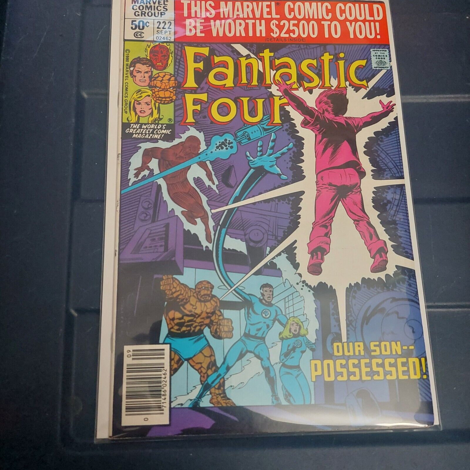 Fantastic Four #222 (Marvel, 1980) Agatha Harkness, Nicholas Scratch App VF+