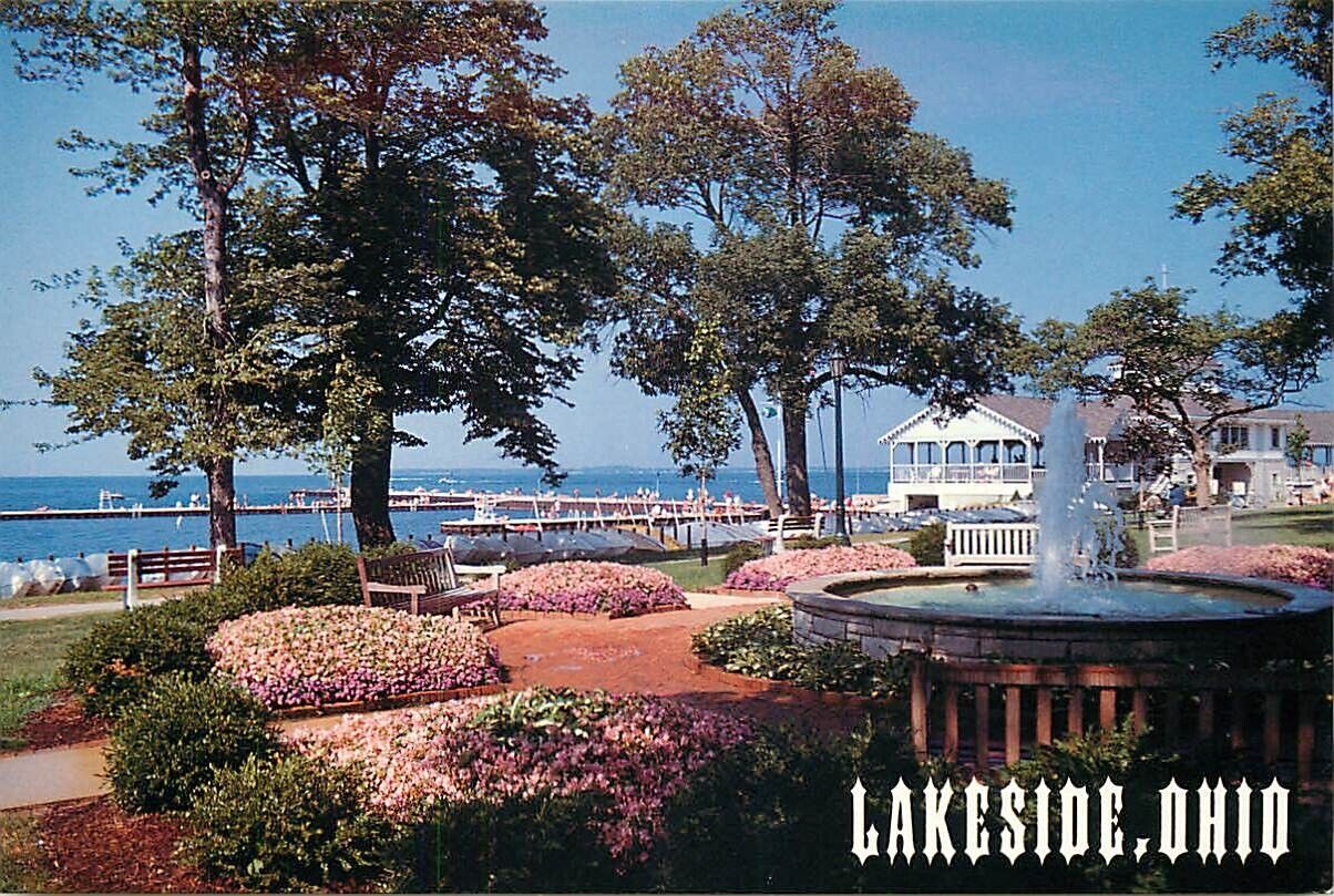 Postcard Lakeside, Ohio - The Chautauqua on Lake Erie