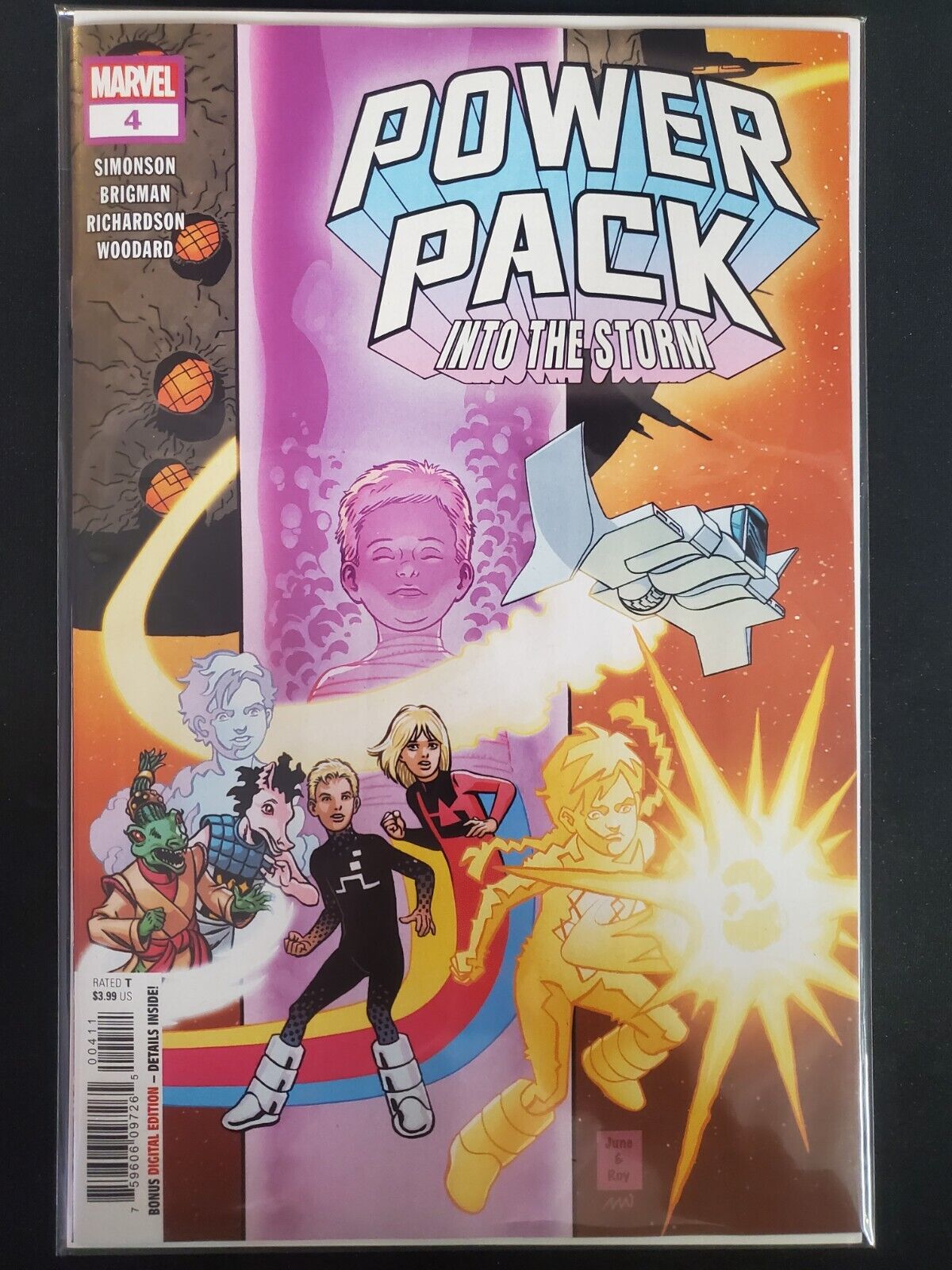 Power Pack Into the Storm #4 Marvel 2024 VF/NM Comics Book