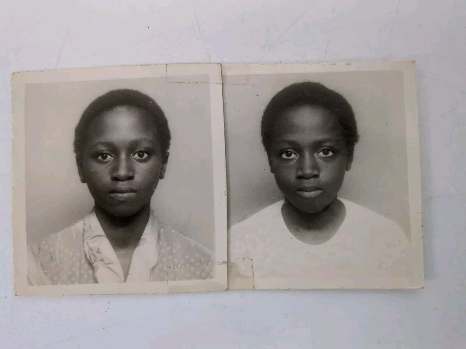 VTG 1970s Found Photograph Photo Original Portrait African American School Girls
