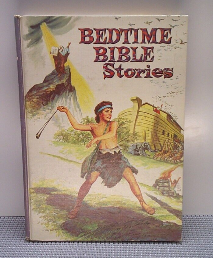 Whitman Bedtime Bible Stories Copyright 1955 Vintage